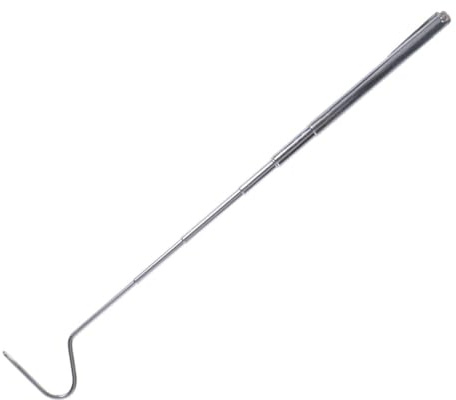 Hameçon 68cm Rétractable en Acier Inoxydable Serpent pour Reptiles