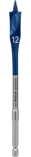 Expert Self Cut Speed Spade Bit, 12mm x 152mm, HEX Shank, 1 Pc