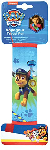 Jemini | Paw Patrol Gurtschutz für Kinder ab 3 Jahren | Chase Paw Patrol | Plüsch 19 cm | Universelle Passform | Zubehör für Auto Kinder | Offizielles Nickelodeon-Lizenzprodukt | Geschenkidee für