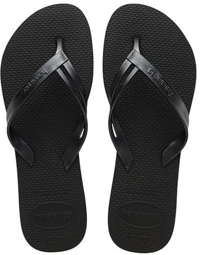 Havaianas - Elegance, Chanclas Elegantes, Duraderas y Cómodas, con Tiras Elegantes y Suela Antideslizante, Mujer