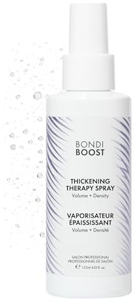 BondiBoost Thickening Therapy Volumen Styling Spray - Aloe-Basiertes Leave-In mit Epsom-Salz, Hyaluronsäure, Biotin & Veganem Kollagen für Volumen - Vegan & Tierversuchsfrei - 150ml