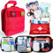Botiquín de Primeros Auxilios - Farmacia de Viaje Ultra Completa - Kit de Primeros Auxilios - Más de 150 Piezas - Kit de Emergencias para Hogar - Oficina - Camping - Coche - Barco