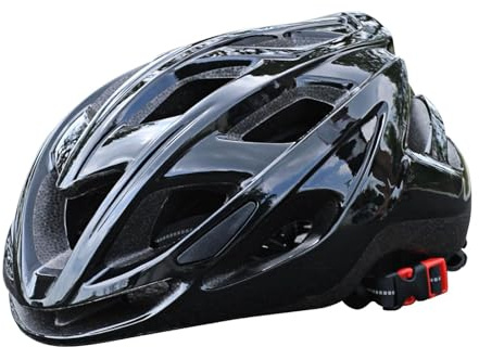 AsrMyjcx Casco per Bambini Realizzato con Materiale Leggero E Resistente agli Urti, Imbottitura Interna Ad Asciugatura Rapida E Cinturino Regolabile per L', Nero