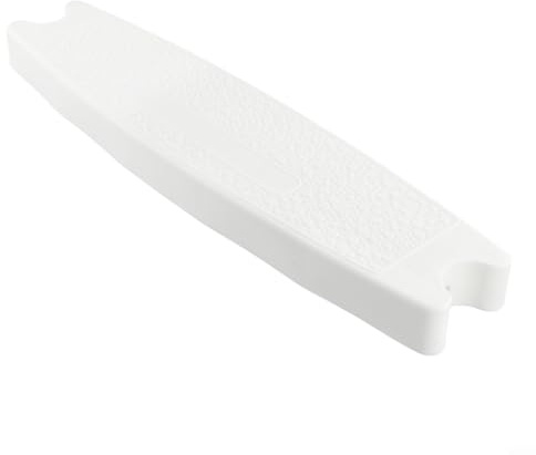 Reemplazo de peldaños de escalera de piscina, peldaños de escalera de piscina sobre el suelo, escalones de piscina antideslizantes, para tubo de 42 mm, inserto de plástico ABS para reparación de
