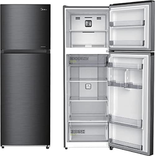 Midea Frigorífico 2 puertas pequeño 172 alto x 59.5 cm ancho con Capacidad 338L