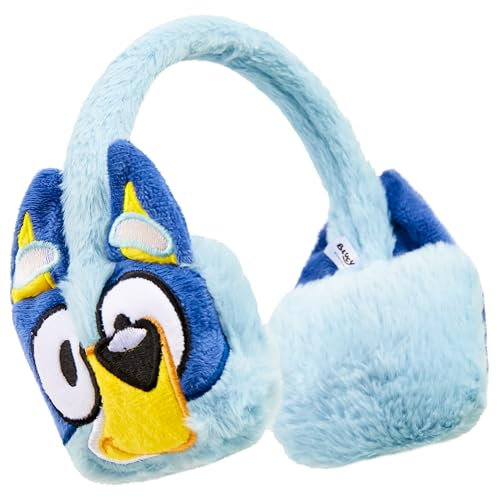 Bluey Girls Fluffy Earmuffs, Winter Accessories Ear Warmers - Gifts for Kids