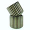Erkundpresso. - 2 x 180 ml Tazas de Café de Cerámica sin Asa - Tazas de Café para Espresso para agua y té - Resistentes al Calor - Colores Retro - Juego de regalo -color bronce
