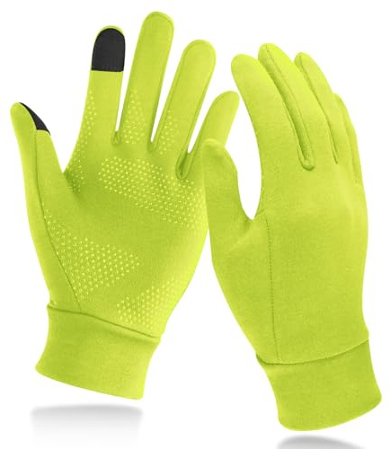 Unigear Gants Doublure Chauffants, sous Gants à Écran Tactile, Idéal pour Vélo, Exercice, Sport, Running, Ski, Snowboard, Moto