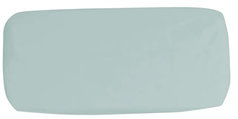 Pix - Spannbettlaken für Kinderwagen, Wiege, Kinderbett, in vielen Farben erhältlich, reine Baumwolle, maschinenwaschbar (Kinderwagen (35 x 75 cm), Grün)