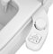 Vantency Bidet Attachment for Toilet UK Left, Bidet Insert for Toilet with Retractable Self-Cleaning Double Nozzles, Toilet Attachment