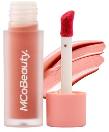 MCoBeauty - Dream Liquid Dewy Blush for Cheeks - Soft Pink Radiant Flush Shade - Fresh Glowing Cheeks - 4.6ml - Vegan, Cruelty Free - Face Makeup, Blush Liquid