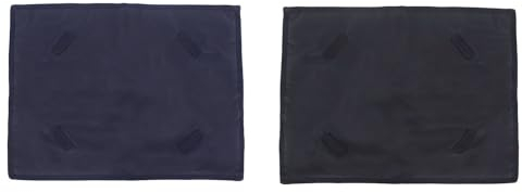 netproshop Turnout Bauchlatz für Pferdedecken 0gr ohne Füllung Gr. 125-165 mit Kreuzbegurtung, Groesse:M, Farbe:Schwarz