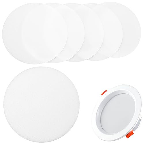 LABRIMP 3 Sätze Kronleuchter Licht Downlight Lampenschirm Diffusor Kunststoff Ersatz Deckenlampe Shades - Blendung Spotlight Cover Warme Stimmungsbeleuchtung 6pcs * 3