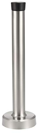 sourcing map 2 Stk. Türanschlag Wandpuffer am Wand Montiert Gummipuffer 201 Edelstahl 150mm Hoch