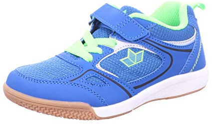 Lico Unisex Kinder Racine Vs Hallenturnschuhe, Blau Lemon, 28 EU