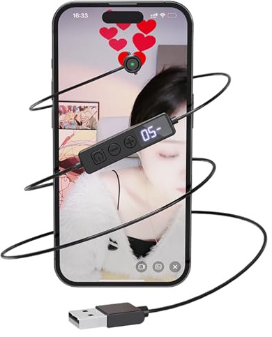 Generico Tocco Automatico | Clicker Schermo Auto,Dispositivo Toccare Con Velocità Regolabili Display Digitale Per Compiti Trasmissioni Live Tablet PC