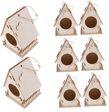 HONITANO De Pájaros De Madera Juguete De Para Decoración De Casa De Pájaros Kit De Construcción De Casas Para Kit De Construcción