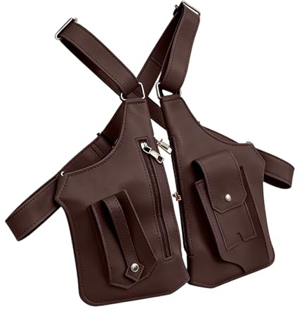 Genérico para axilas con doble hombro: bolsas tipo con función de seguridad mejorada para hombres, cómodas bolsas para axilas con experiencia de manos libres para hombres | de v