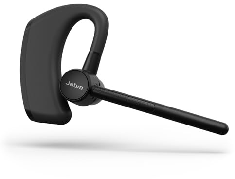 Jabra Perform Go 4 Mono Bluetooth-headset, trådlöst headset med dubbla mikrofoner brusreducering, 11-timmars samtalstid, Bluetooth 5.3 Multipoint, IP54, USB-C-laddning, utbytbart batteri, svart