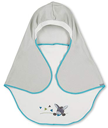 Sterntaler Einschlagdecke Esel Erik, Alter: Für Babys ab der Geburt, 68 x 80 cm, Grau/Weiß