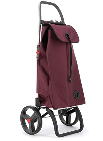 Carro Rolser I-MAX MF 2 Ruedas Grandes Plegable - Burdeos