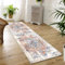 KIZYRQ Teppich Läufer für Flur Küche 60x180cm rutschfest Waschbar Teppichläufer, Polyester Dauerhaft 6mm Dicke Küchenläufer, Moderner Flurteppich für Wohnzimmer Schlafzimmer Korridor Kitchen