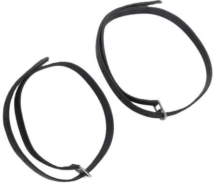 Socobeta Ridbygelrem 2st Förtjockade Nötränsremmar för Ridning Elastisk Design