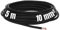 5 Meter Lapp 4520015 H07V-K 10 mm² schwarz I Verdrahtungsleitung I Aderleitung flexibel I PVC-Einzelader I Litze 10mm2 I Verdrahtung