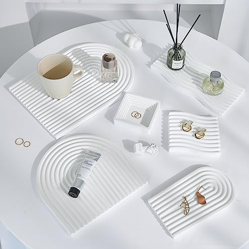 Exzycke 6 Pieces Original Design Product Photography Background Props Waterproof Hard Aromatherapy Plaster Cube Props for Photo Shooting