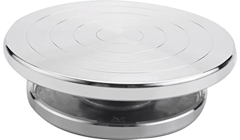 Dasing Drehscheibe Töpfern 12 / 15Cm Double Face Verwenden Sie Einen Plattenspieler Aus Aluminiumlegierung für Keramik-Ton-Skulpturenplattform-TöPferscheiben-Drehwerkzeuge