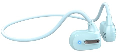 Friencity Bluetooth 5.3 Kinder-Kopfhörer, kabellos, offenes Ohr mit Mikrofon für Kinder, 13 g, ultraleicht, sicherer und bequemer für Schule, Zuhause, Reisen, kompatibel mit iPad, PC, Tablet, Kindle,