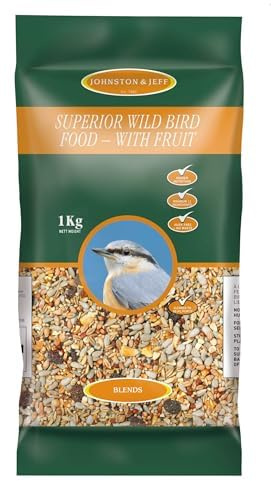 Johnston & Jeff 2kg Superior Wild Bird Food - No Mess Premium Wildlife Seed
