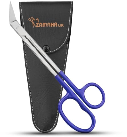 ZAMAHA UK Forbici per unghie dei piedi, con manico extra lungo, 19 cm, in acciaio inox, resistenti, set per pedicure