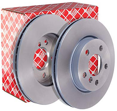 febi bilstein 104102 Bremsscheibensatz , 2 Bremsscheiben