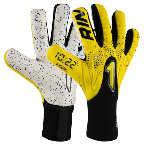 Rinat Outlet > Temporada 2024-25 > Guantes Adulto 2024-25 > Guantes Adulto Turf 2024-25 Kronos 10:22 Turf, Amarillo/Negro, Unisex Adulto