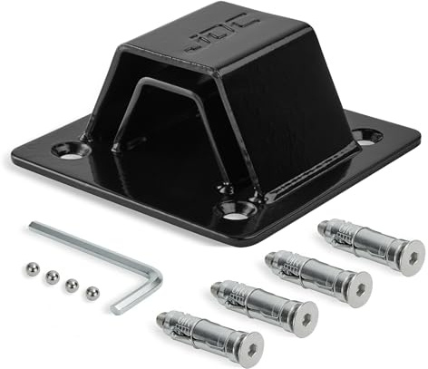 JDC Dispositivo Di Ancoraggio Moto In Acciaio Temprato - Sphere Pro - Nero