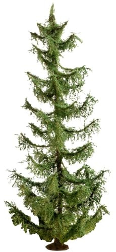 Noch épicéa coloré à la Main pour modélisme paysager, 22 cm de Haut, Convient pour Les écartements de Voie H0, TT, N, Z et de Nombreuses échelles, Vert