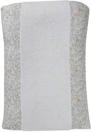 VERTBAUDET Housse Matelas à Langer bi-matière Gaze de Coton/éponge Babylone TU