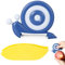 Humtudeit Kinder Sparschäler, Peeler Snail Sparschäler, Schnecke Keramik Schälmesser, Handheld Apfelschäler, Sparschäler Schnecken Kartoffelschäler Spargelschäler Gemüseschäler (Blau)