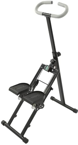 YNAADYH trappsteg för hem, stairmaster för hemmet, 100 kg trappstigare träningsutrustning, vikbar vertikal trappstigare för helkroppsträning – stair stepper för gym