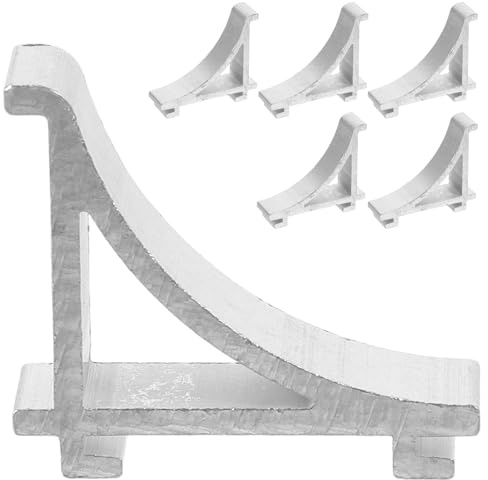 KOMBIUDA 6 Pezzi griglia di raffreddamento accessori per frigoriferi rack da frigo Silver