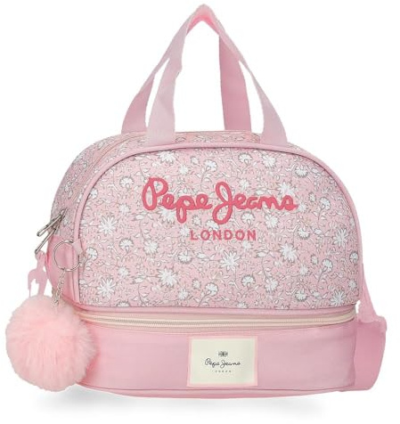 Pepe Jeans MIA Borsa Termica Rosa Chiaro 25x19x15 cm Poliestere di Joumma Bags