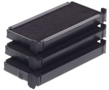 Trodat Replacement Ink Cartridge 6/4913 - Pack of 3 Color Black