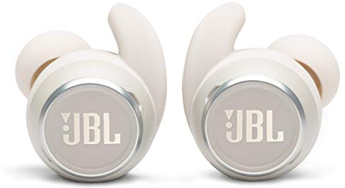 JBL Reflect Mini NC: True Wireless Noise Cancelling Sport Headphones - White