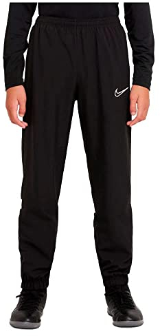 Nike Jungen Dri-FIT Academy Trainingshose, Schwarz/Weiss/Weiss/Weiss, L