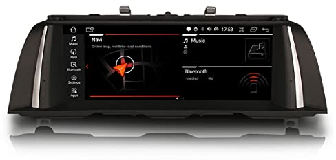 Octa Core 10.25 Zoll Android 14 Autoradio für BMW 5 Series F10/F11 2010-2012 CIC mit OEM Screen Unterstützt GPS Navi Carplay IPS WiFi 4G DAB+ DVD DVR