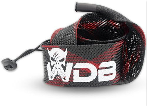 Wild Devil Baits Rutensocke Rutenschutz Cast & Spin Rod Guard Angelrutensocken Angelrutenhülle Schutzhülle für Angelrute