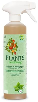 Multikraft Plants Sprühlösung - Natürliche Pflanzenstärkung für Gemüse & Kräuter - Effektive Mikroorganismen & Pflanzenextrakte - Haltbarkeit & Geschmacksintensität der Pflanzen verbessern, 500ml