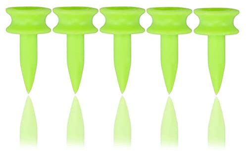 Hztuang Punto di partenza Golf 1 pollice 100 Unità di Plastica Tees Piccoli Torre di Golf in Plastica (Verde)