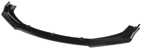GUOLEIOO Spoiler per Auto Labbro Paraurti Anteriore Adatto per Peugeot 308 308 II (T9) 2016-2019, Diffusore Protezione Kit Carrozzeria Labbro Paraurti Anteriore,Bright Black